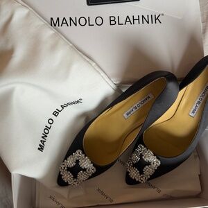 Manolo Blahnik Black Heels